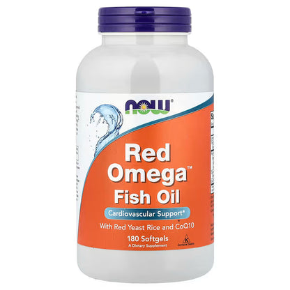 NOW Foods, Red Omega™ Fish Oil, 180 Softgels