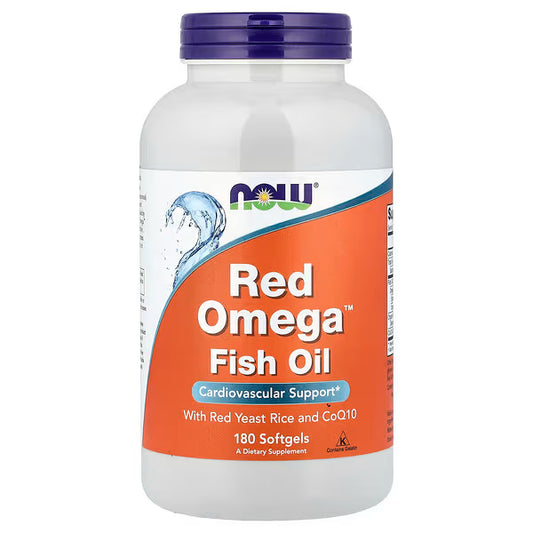 NOW Foods, Red Omega™ Fish Oil, 180 Softgels