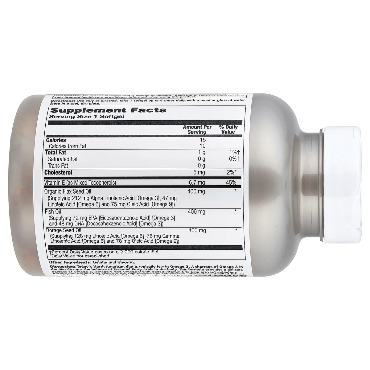 KAL, Ultra Omega 3-6-9™, 100 Softgels