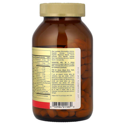 Solgar, Formula V®, VM-75®, 180 Tablets
