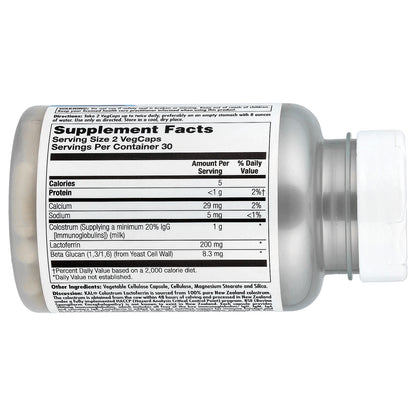 KAL, Colostrum Lactoferrin, 60 VegCaps