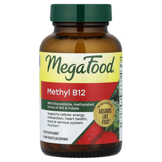 MegaFood, Methyl B12, 60 Mini Tablets