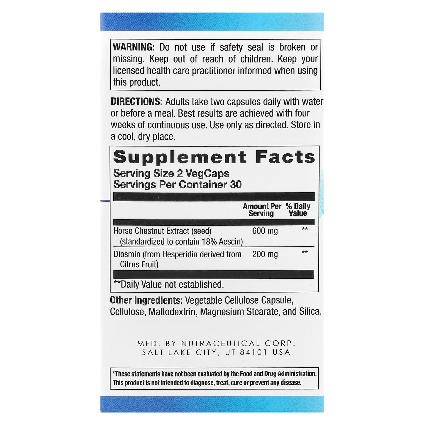 BodyGold, Venastat®, 60 VegCaps