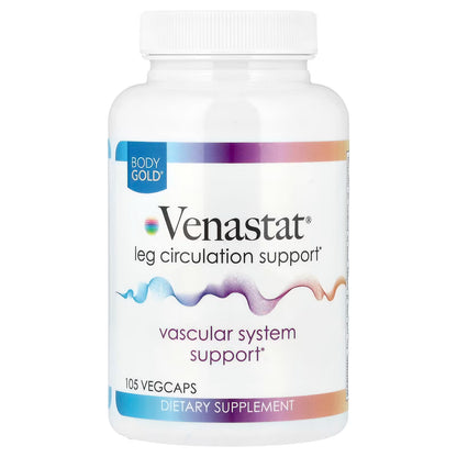 BodyGold, Venastat® Leg Circulation Support , 105 VegCaps