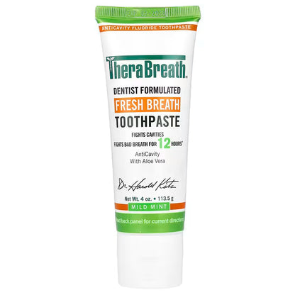 TheraBreath, Fresh Breath Toothpaste, Mild Mint , 4 oz (113.5 g)