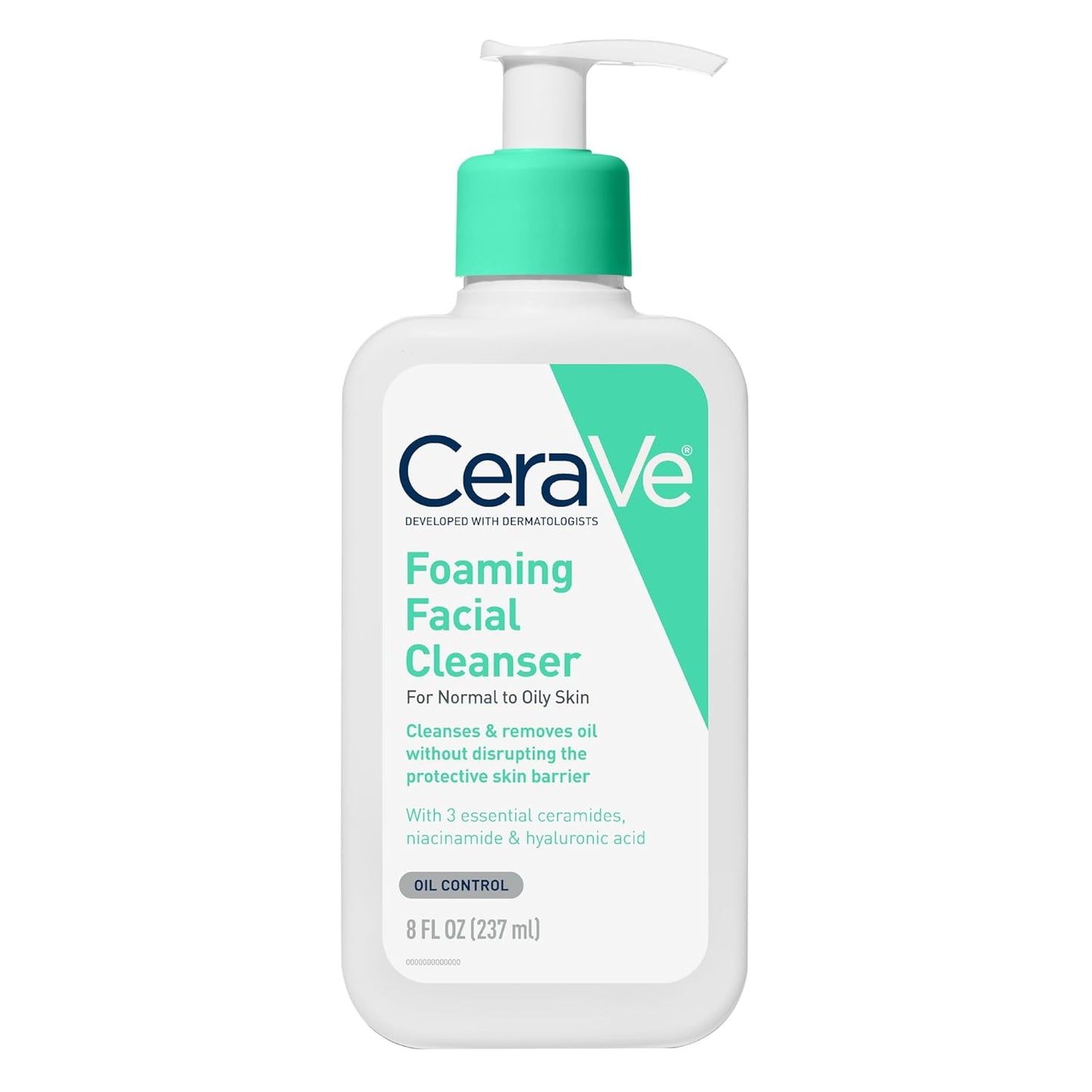 CeraVe Foaming Facial Cleanser, 8 Oz