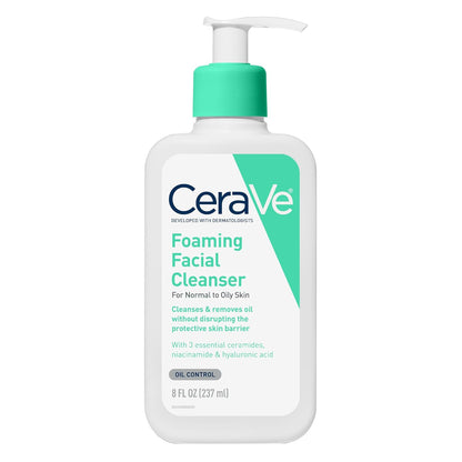 CeraVe Foaming Facial Cleanser, 8 Oz