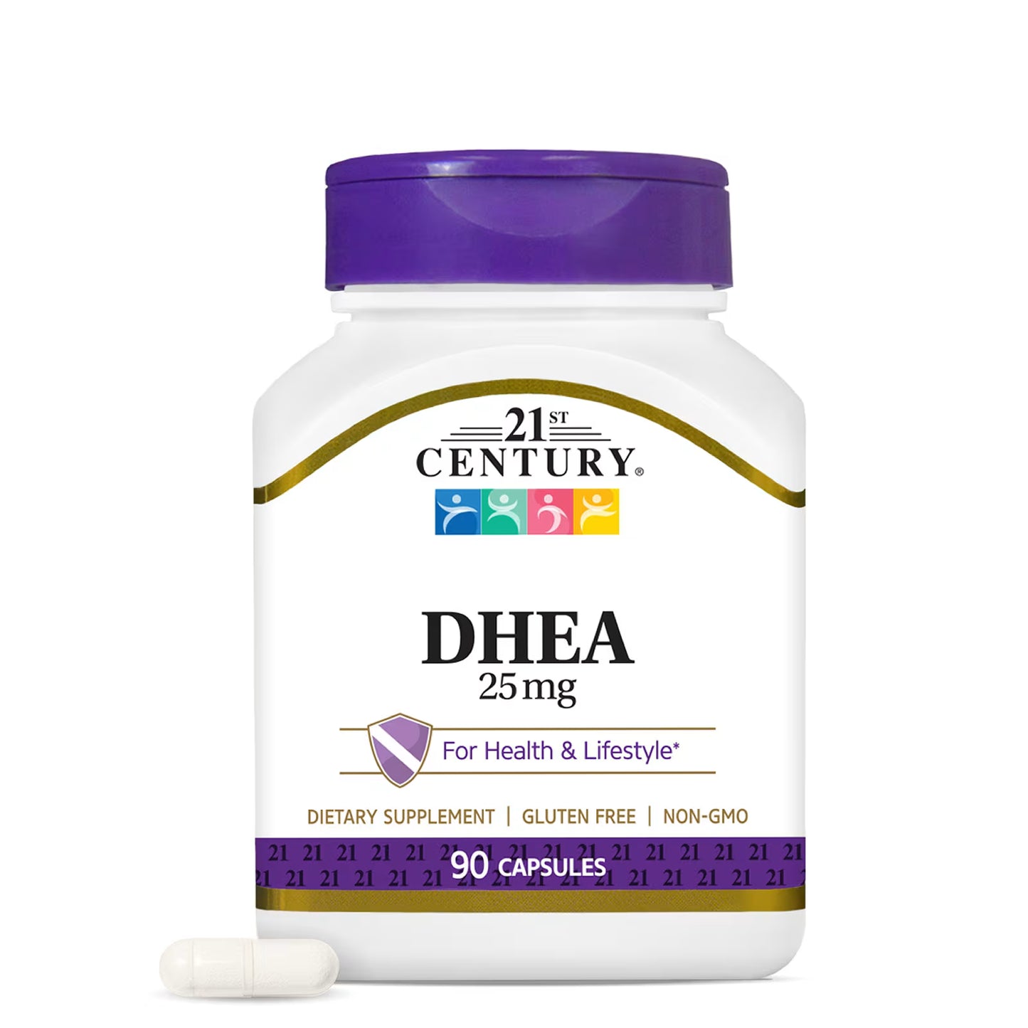 21st Century, DHEA, 90 Capsules
