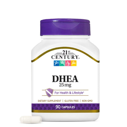 21st Century, DHEA, 90 Capsules