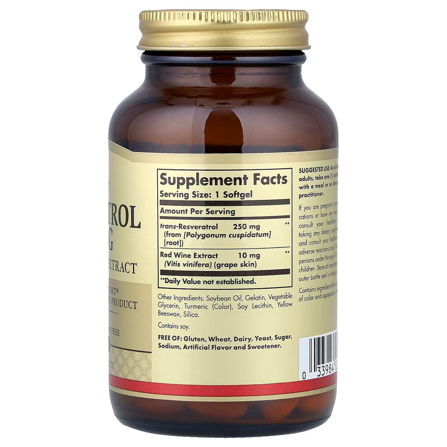 Solgar, Resveratrol, 60 Softgels
