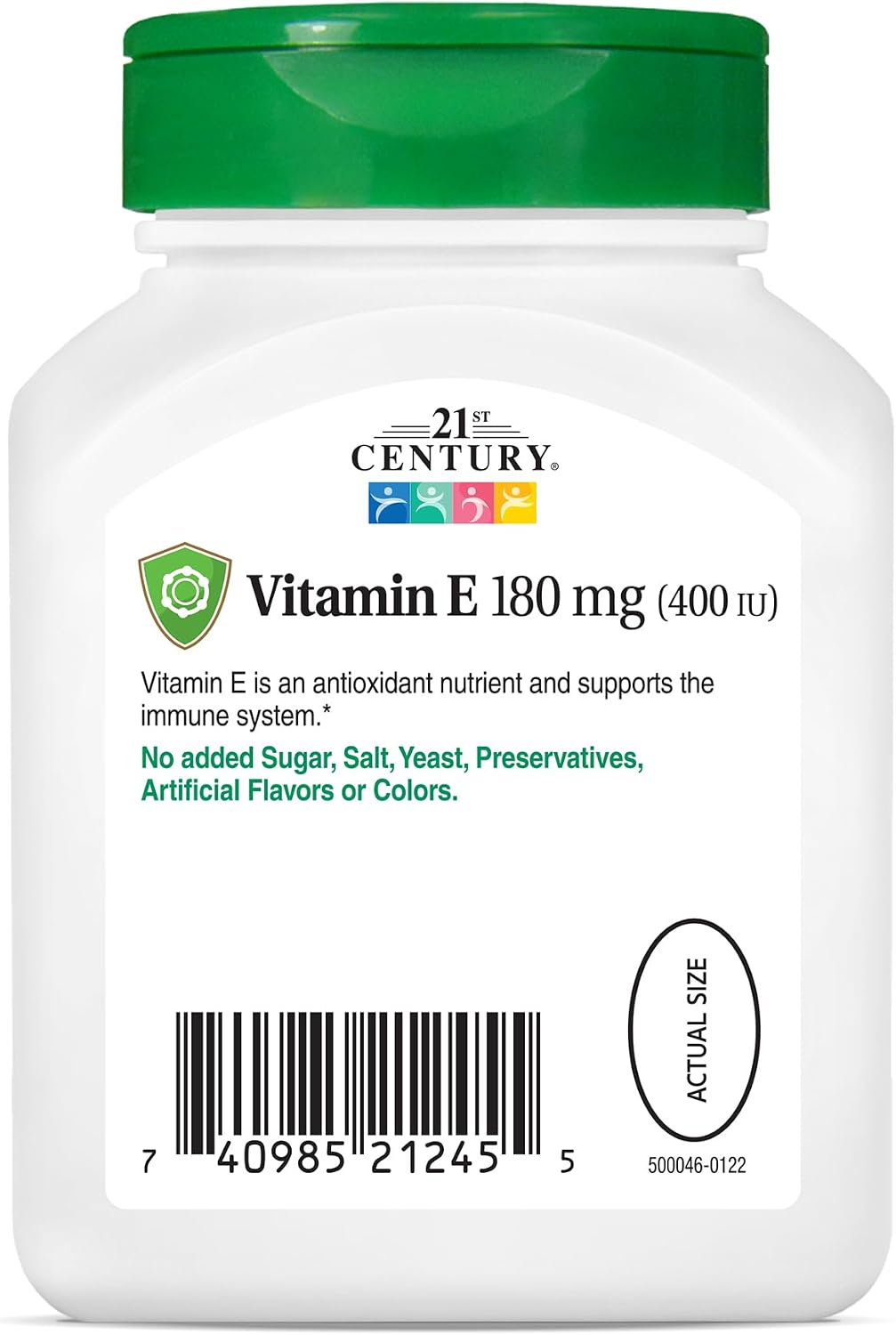 21st Century, Vitamin E, 90 mg (200 IU), 110 Softgels