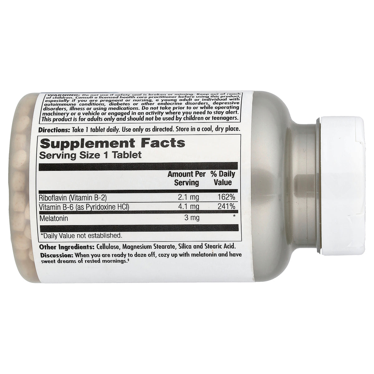 KAL, Melatonin, Sustained Release, 120 Tablets