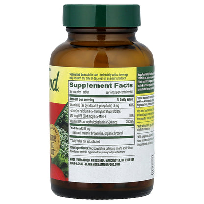 MegaFood, Methyl B12, 60 Mini Tablets