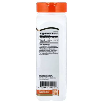 21st Century, Vitamin C, Prolonged Release, 1,000 mg, 110 Tablets