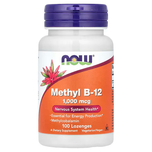 NOW Foods, Methyl B-12, 1,000 mcg, 100 Lozenges
