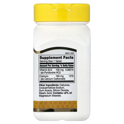 21st Century, Vitamin B-6, 110 Tablets