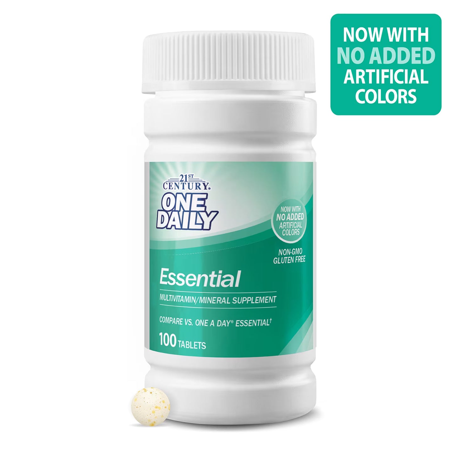 21st Century, One Daily, Essential, 100 Tablets