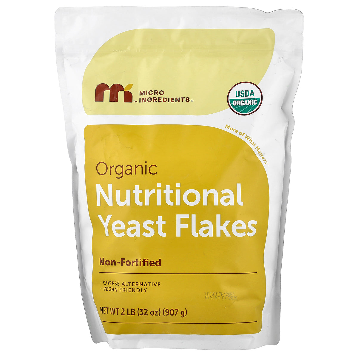 Micro Ingredients, Organic Nutritional Yeast Flakes, 32 oz (907 g)