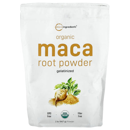 Micro Ingredients, Organic Maca Root Powder, 2 lb (907 g)