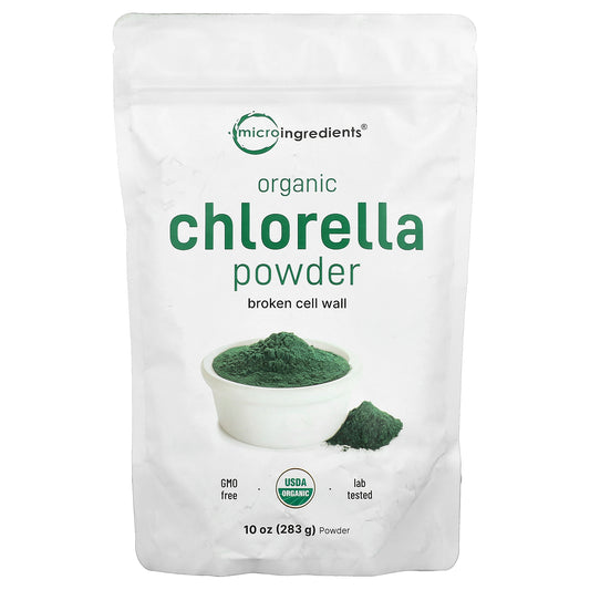 Micro Ingredients, Organic Chlorella Powder, 10 oz (283 g)