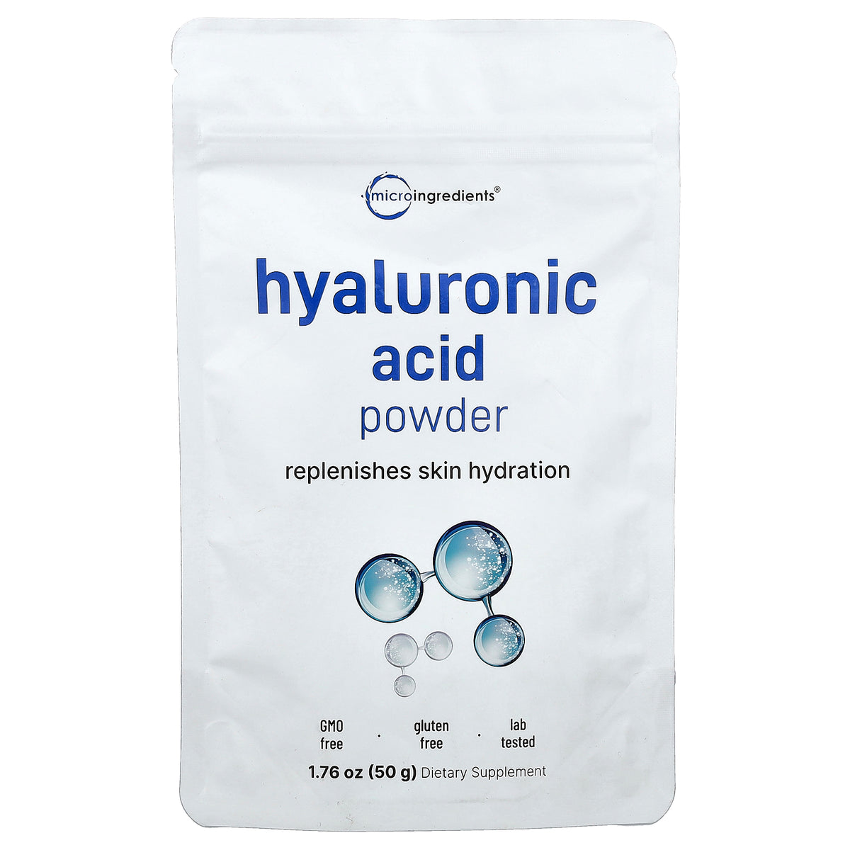 Micro Ingredients, Hyaluronic Acid Powder, 1.76 oz (50 g)