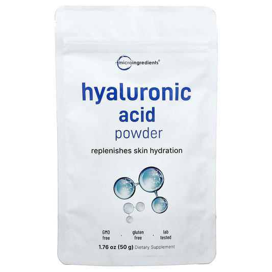 Micro Ingredients, Hyaluronic Acid Powder, 1.76 oz (50 g)