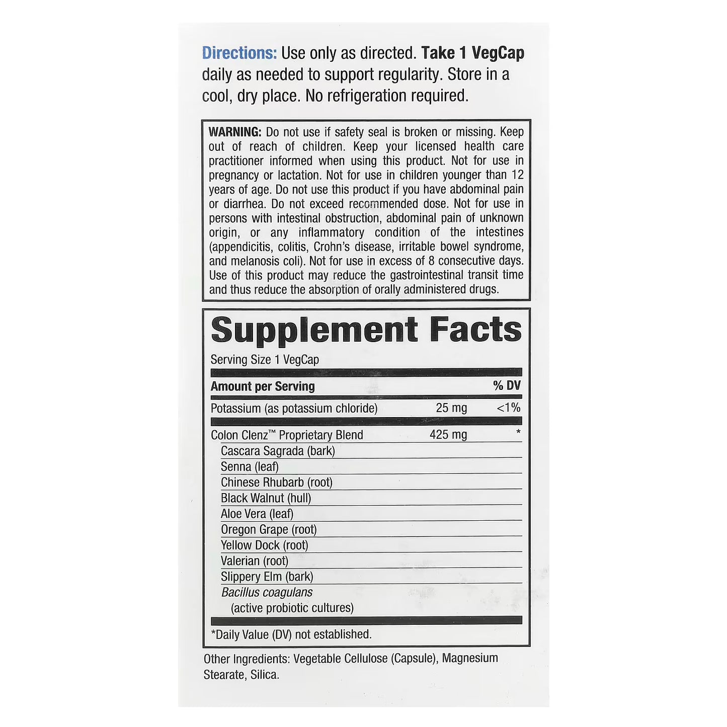 BodyGold, Colon Clenz™, 75 VegCaps