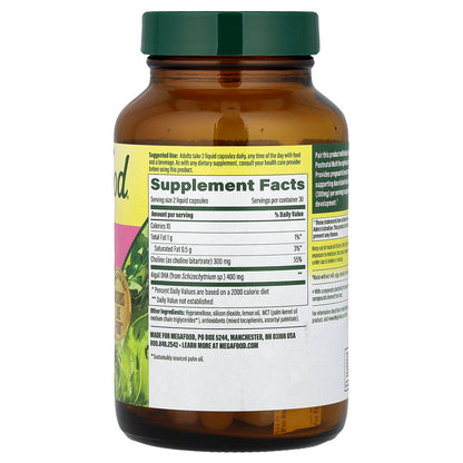 MegaFood, Baby & Me 2™, DHA & Choline, 60 Liquid Capsules