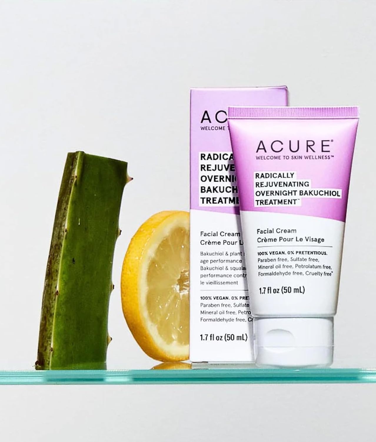 Acure, Radically Rejuvenating Overnight Bakuchiol Treatment, 1.7 Oz
