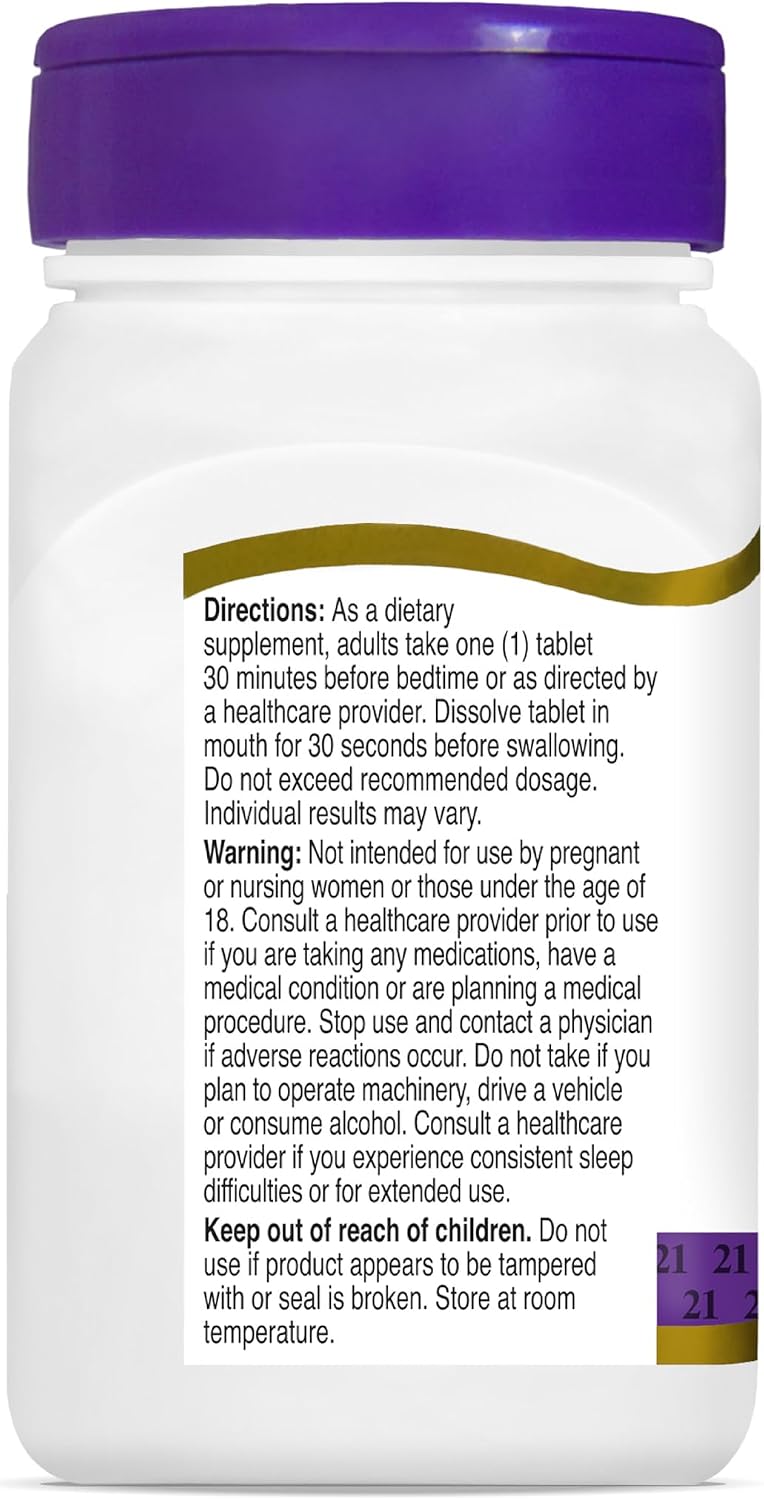 21st Century, Melatonin, Quick Dissolve, Cherry, 10 mg, 120 Tablets