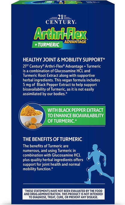 21st Century, Arthri-Flex® Advantage + Turmeric, 90 Vegetarian Capsules