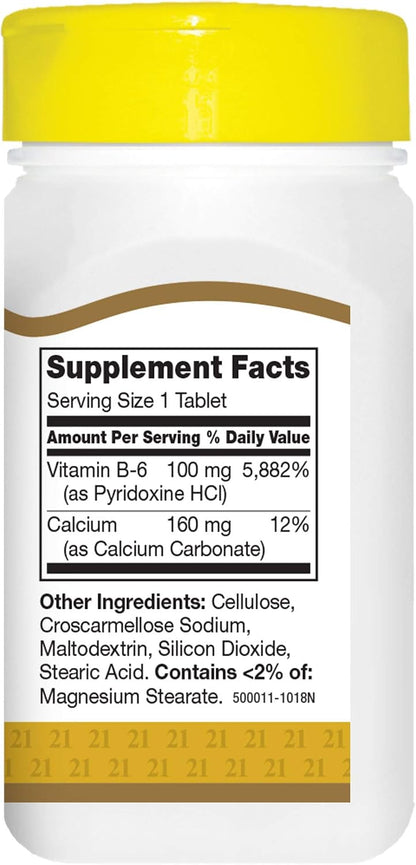 21st Century, Vitamin B-6, 110 Tablets
