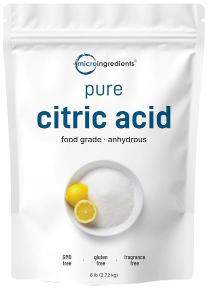 Micro Ingredients, Citric Acid, 6 lbs