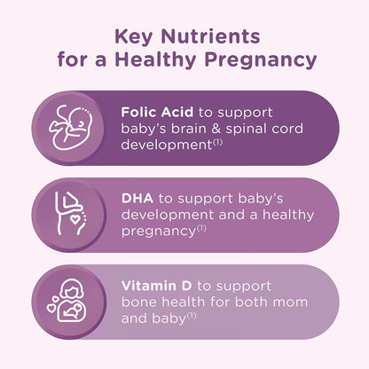 Centrum, PreNatal Multivitamin Gummy, Mixed Berry & Orange, 60 Gummies