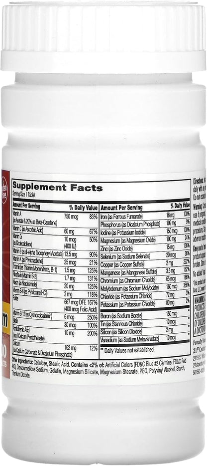21st Century, One Daily, Maximum, 100 Tablets