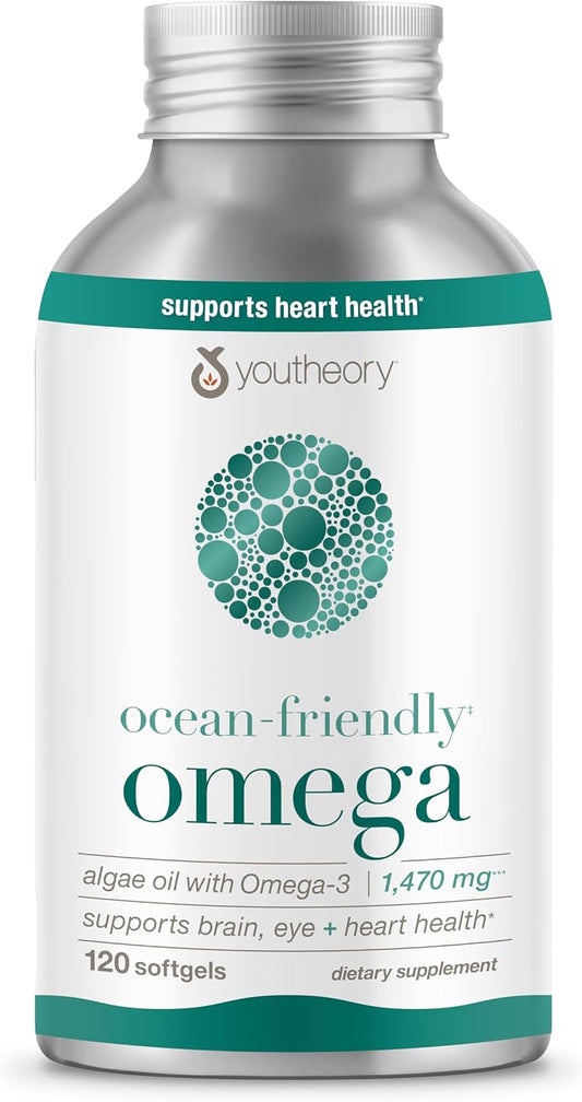 Youtheory Ocean Friendly Omega 120 SoftGels