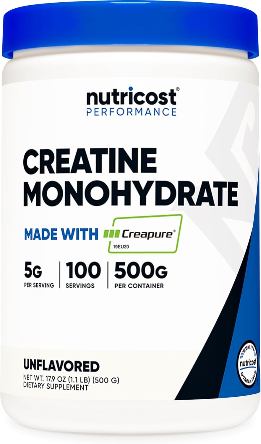 Nutricost Creapure Creatine Monohydrate 500 Grams