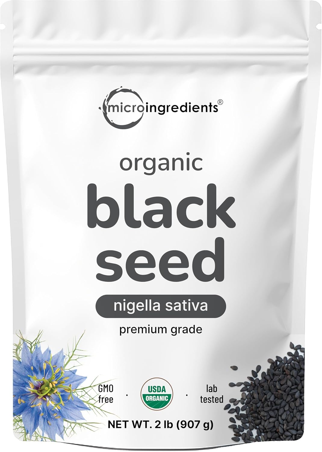 Micro Ingredients, Organic Black Cumin Seed, 2lbs