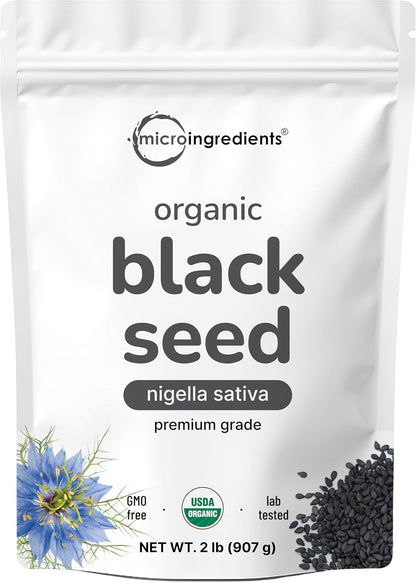 Micro Ingredients, Organic Black Cumin Seed, 2lbs