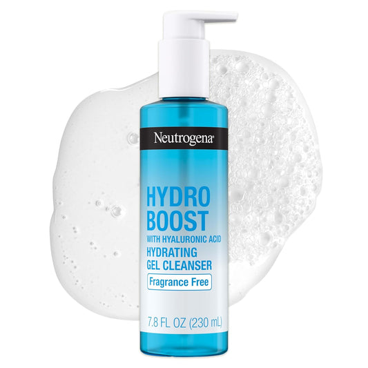 Neutrogena Hydro Boost Fragrance Free Hydrating Gel Facial Cleanser
