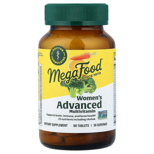 MegaFood, Women's Advanced Multivitamin, 60 Tablets