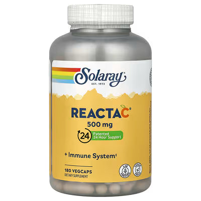 Solaray, Reacta-C®, 180 VegCaps
