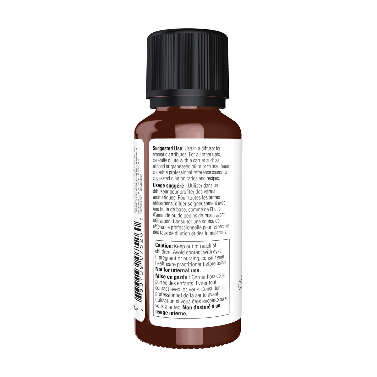 NOW Essential Oils, Atlas Cedar Oil, Undiluted, Steam Distilled, 1 fl. oz