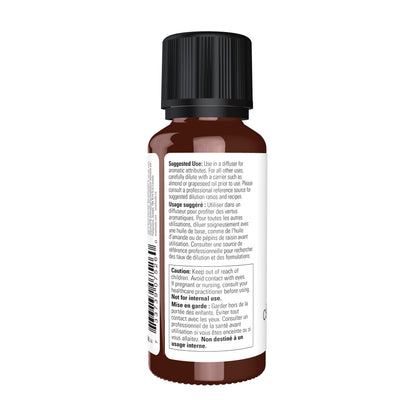 NOW Essential Oils, Atlas Cedar Oil, Undiluted, Steam Distilled, 1 fl. oz