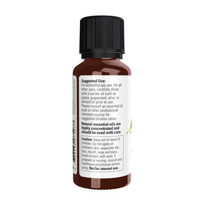 NOW Essential Oils, Eucalyptus Radiata Oil, Steam Distilled, 1 fl. oz