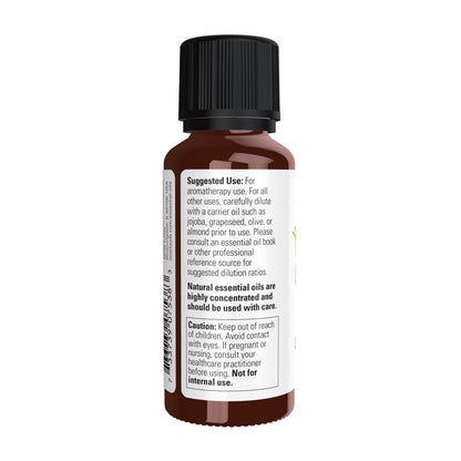 NOW Essential Oils, Clary Sage Oil, Undiluted, Steam Distilled, 1 fl. oz