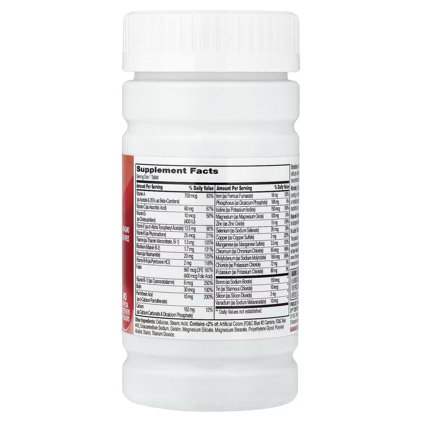 21st Century, One Daily, Maximum, 100 Tablets