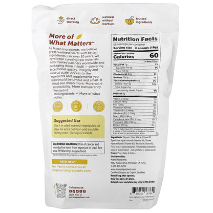 Micro Ingredients, Organic Nutritional Yeast Flakes, 32 oz (907 g)