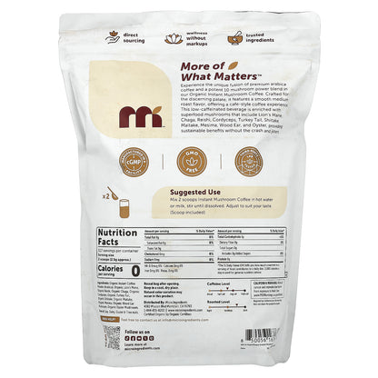 Micro Ingredients, Organic Instant Mushroom Coffee, 28 oz (794 g)