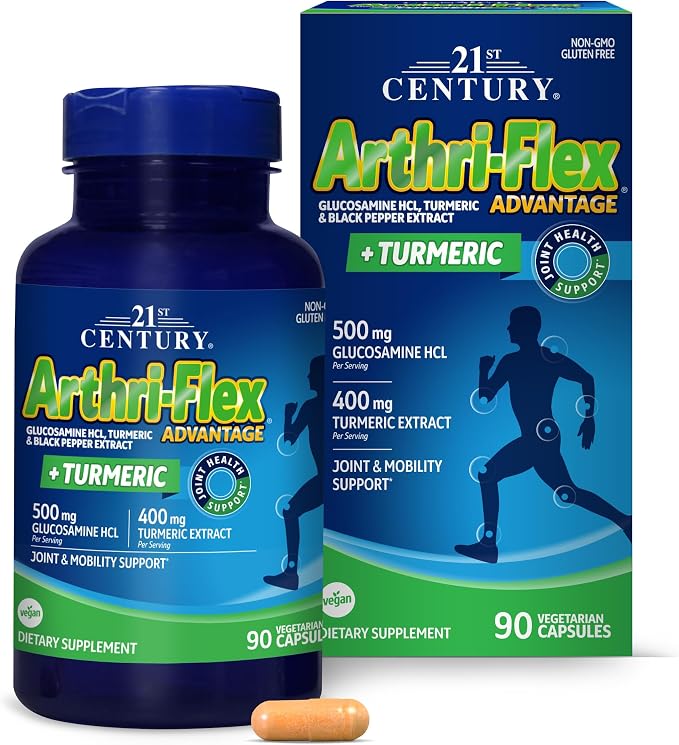 21st Century, Arthri-Flex® Advantage + Turmeric, 90 Vegetarian Capsules